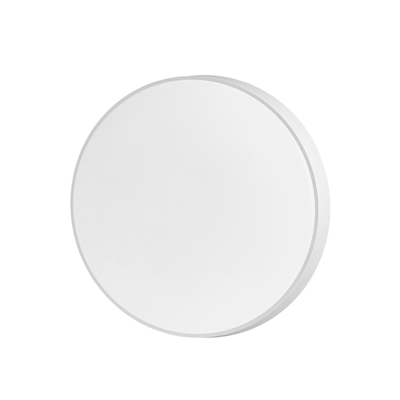 Pair of EvokLiving smart ceiling lights, modern LED fixtures with adjustable brightness and sleek design for home lighting.