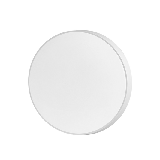 Pair of EvokLiving smart ceiling lights, modern LED fixtures with adjustable brightness and sleek design for home lighting.