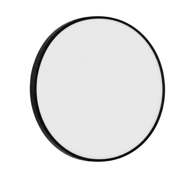 Pair of EvokLiving smart ceiling lights with sleek, modern design, showcasing adjustable brightness and contemporary style.
