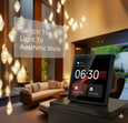 EvokLiving Tuya Zigbee smart control panel for home automation with touchscreen interface and modern design.