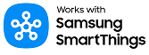 Works with Samsung SmartThings